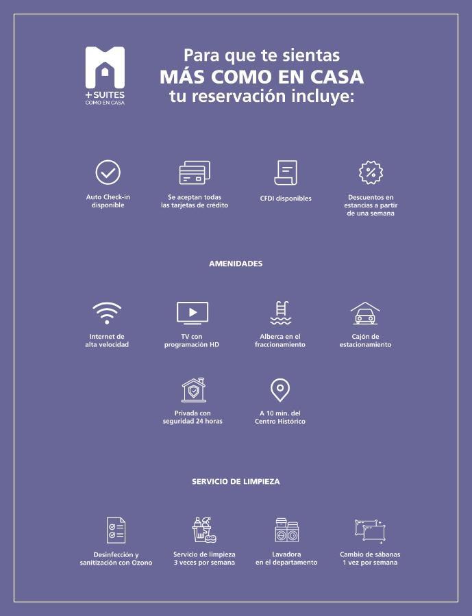 +Ms +Fascinante Suite +Alberca Y Jardines + Bernardo Quintana 18B Mendiola 外观 照片
